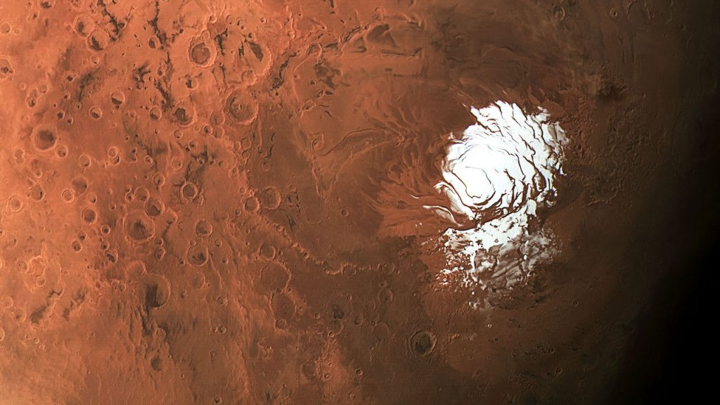 Mars’taki buz gölü’ görüntülendi 85